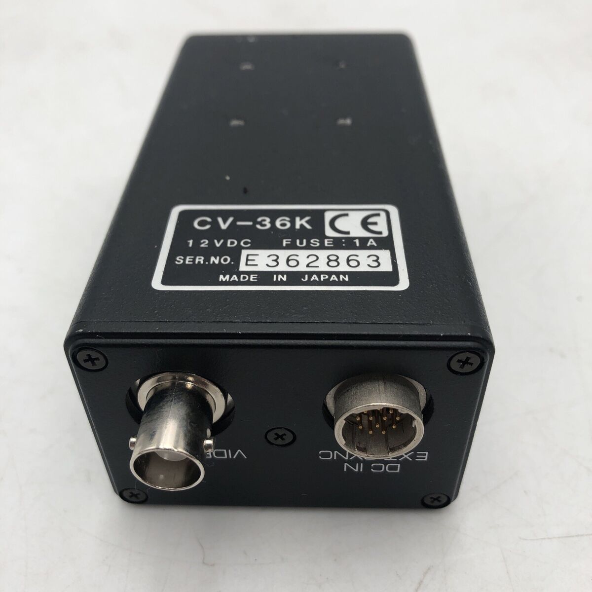 VINTAGE CV-36K CV36K CCD Digital Video Camera Head 12VDC VINTAGE CV-36K CV36K CCD Digital Video Camera Head 12VDC