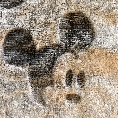 Disney MICKEY MOUSE Fleece Sweatshirt Top Womens Size XL Gray Black Excellent - Picture 3 of 8