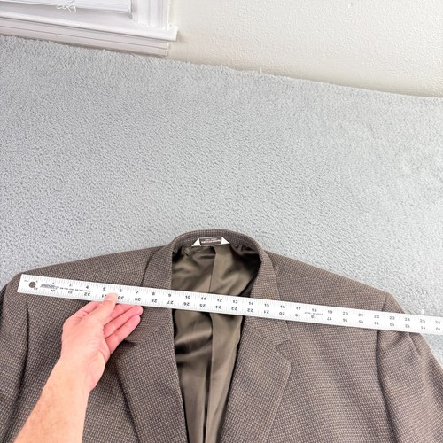 Pronto Uomo Blazer Mens 58L 100% Lambswool Suit Jacket Sport Coat - Picture 8 of 10