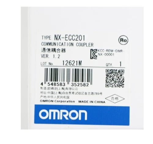 1 year warranty New Omron EtherCAT NX-ECC201 Connector Unit NXECC201