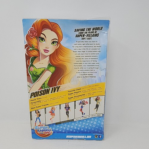 Muñeca de acción 2015 Mattel DC Super Hero Girls™ Poison Ivy™ 12 pulgadas DLT67 - Imagen 3 de 6