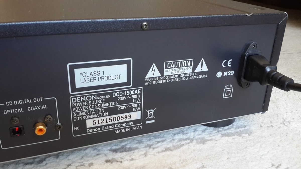 Denon DCD-1500AE SACD Player | eBay Denon DCD-1500AE SACD Player | eBay