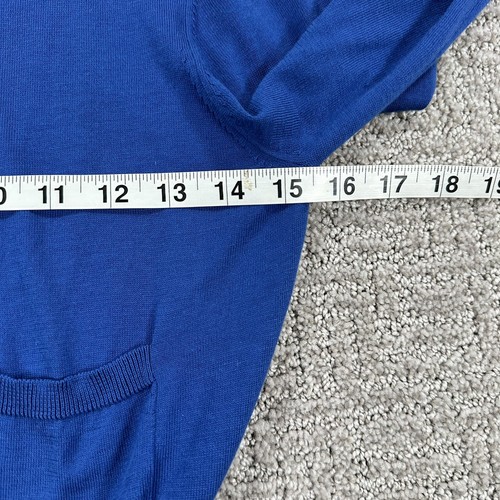 Cardigan Paul Smith Small S blu leggero manica lunga donna - Foto 5 di 13