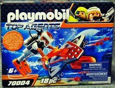 Playmobil 70004 Spy Team Under Water  Wing Top Agents Neu
