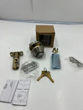 (QTY 3)Schlage JD60 619 Deadbolt,3 Grade, Sc1 Key, Satin Nickel 2-3/4 In Backset