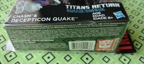 Transformers Generations Titans Return Deluxe Class 2016 QUAKE, New - Picture 5 of 6