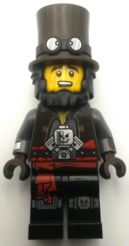 Apocalypseburg Abe Abraham Lincoln 71023 CMF LEGO® Movie 2 Minifigur Biker Neu - Bild 3 von 6