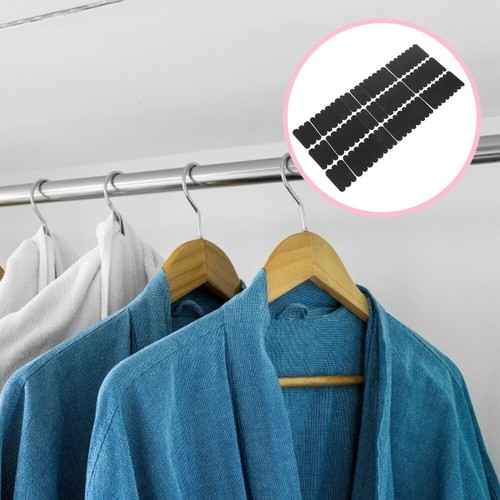 100 Pcs Anti-slip Wooden Coat Rack Hanger Strips Skid Grip Rubber Grippers - Picture 8 of 12