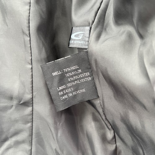 Kenneth Cole Reaction Overcoat Jacket Womens 4 Gray 32x30 Job Suit Top Wool Coat - Bild 9 von 14