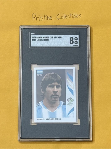 SGC 8 2006 World Cup Rookie Messi Sticker 