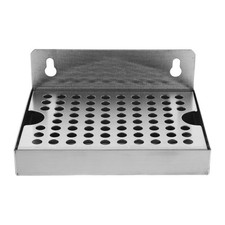  Wall Mounted Draft Beer Drip Pan, 6"X4.5" Stainless Steel Drainage Tray For