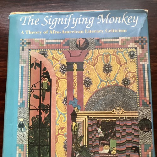 The Signifying Monkey by Henry Louis Gates Jr. HCDJ Afro American Lit 1988 - Afbeelding 2 van 24