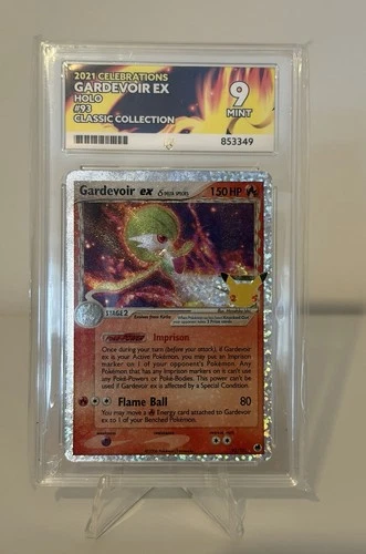Ace Grading 9 Gardevoir ex 93/101 Holo Celebrations Classic Collection