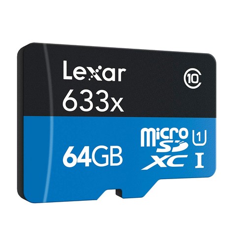 Lexar High-Performance 633x microSDHC/microSDXC UHS-I 64gb Memory Card 2 Pack - Photo 4 sur 6