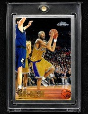 1996 Topps Chrome Kobe Bryant Rookie Card -#138- NO GREENING-Very RARE-LAKERS 