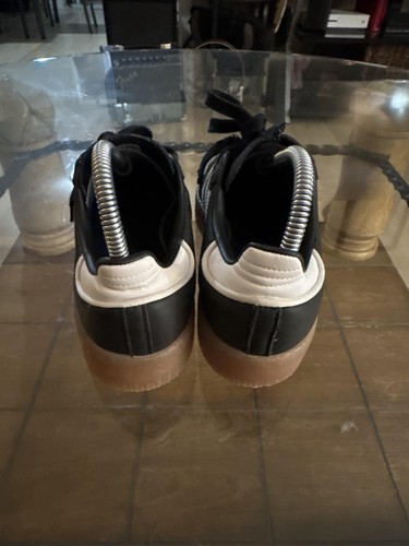 Adidas Samba OG Shoes Mens Size 6.5 Black White Gum Classic Retro Soccer Style - Picture 9 of 13