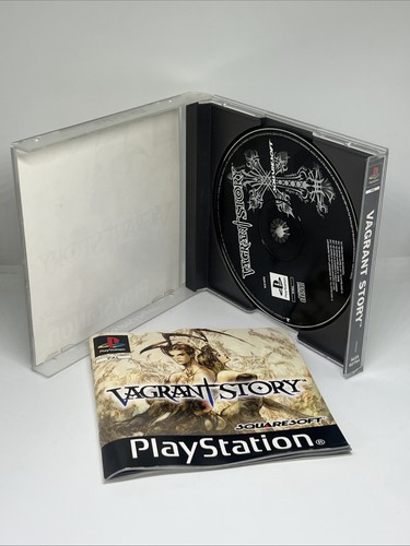 Vagrant Story (PlayStation 1 / PS1) Boxato + Manuale (CIB) PAL Etichetta Nera - Foto 5 di 6