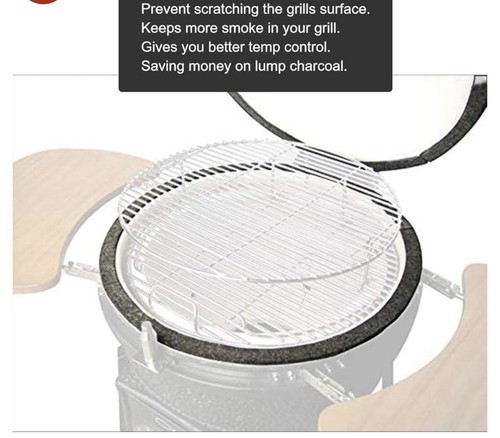 Hohe Hitze Filzgrill Ersatzdichtung L/XL Kamoda Smokers selbstklebend 14,5' - Bild 6 von 7