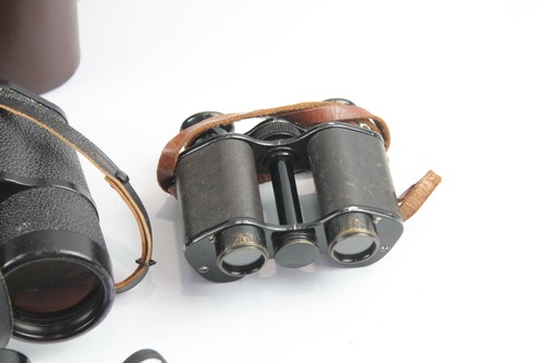 Vintage Binoculars Inc Carl Zeiss Jenoptem, Magnivu, Sakura & Reliance x 5 - Picture 4 of 6