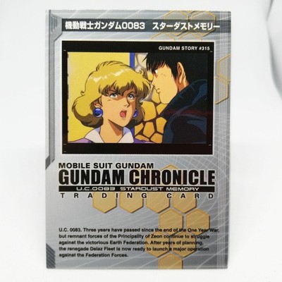 #315 Episode 5 Gundam To the Sea of Stars 3 Gundam Chronicle U.C.0083 CARD