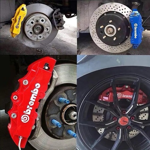 8 x Brembo Bremssattel Sticker Aufkleber hitzebeständig - schwarz - Bild 2 von 2