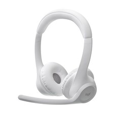 Logitech Zone 300 Wireless Headset with Dual Noise-Canceling Mics Off-White