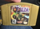 Nintendo The Legend of Zelda: Majora's Mask Gold Holo Cartridge Nintendo 64