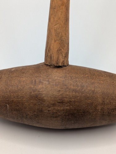 Vintage Nussknacker Schüssel aus Holz mit Holzhammer - Made in Japan - Bild 9 von 10