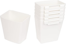 6 Pack Hanging Cup Holder for Rolling Cart Accessories Hooks Little Hanging Buck