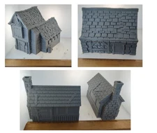GREAT VALUE FANTASY DND HOUSES terrain FAST SHIP|Alternate Wargaming Miniature