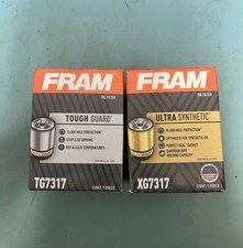 Two Engine Oil Filter-Ultra Synthetic Tough Guard Fram XG7317