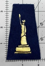 WW 1 AEF US Army 77th Division French Made Patch Inv# K1717