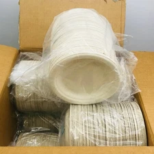 Chinet Paper Pro 25774 Round Plate 6" Dia Molded Fiber Dessert 1000pk/Carton