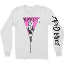 Men's X-Ray Spex Poly Styrene's Revolution Long Sleeve X-Large white
