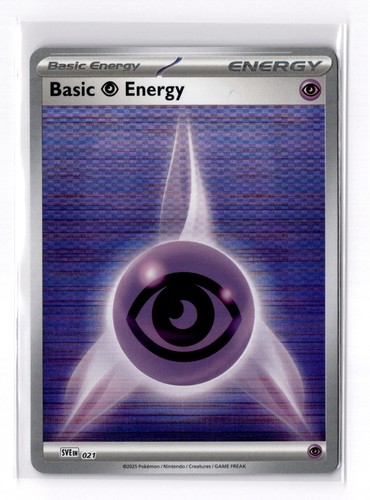 Pokemon Holo Energy Cards Numbers 1 through 24 Ice Line Cosmos Basic SV NM - Picture 22 of 28