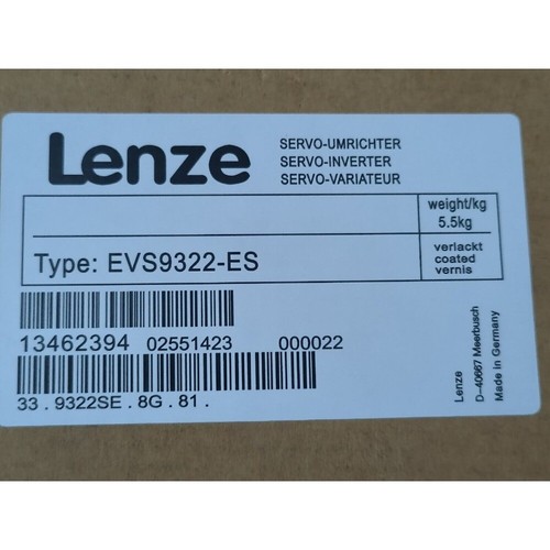 New Lenze EVS9322-ES Servo Inverter Free Expedited Shipping 12-Month Warranty - Picture 4 of 4