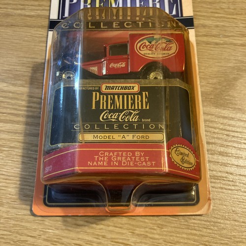 MATCHBOX PREMIERE COLLECTORS COLLECTION 1999 COCA COLA COKE MODEL A FORD Lot X 2 - Picture 7 of 10