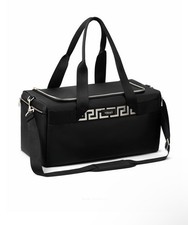 New Versace Black Weekender Duffle Bag Gym Carryall