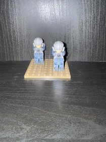 2x AT-AT Driver/Pilot Flesh Head 75054 75075 Star Wars LEGO&reg; Minifigure Figure