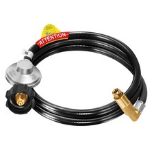 6Feet Propane Regulator with Hose for Blackstone 17 & 22 Inch Tabletop Griddl...