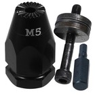  1 Satz Luftnietkopf-Nietmutternbohreradapter Pneumatische