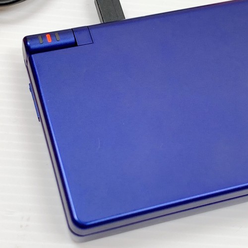 Nintendo DSi Console Metallic Blue TWL-001 System Stylus Cable Tested Working - Picture 18 of 19