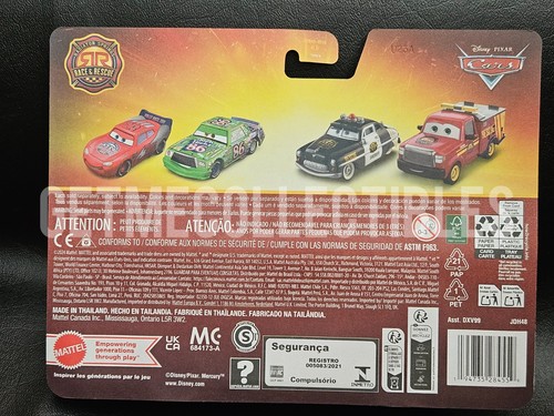 COCHES DISNEY PIXAR CARRERA Y RESCATE CRUZ RAMIREZ DANNY SWERVEZ 2025 PAQUETE DE 2 AHORRA 6 - Imagen 2 de 2