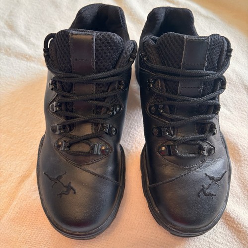 Women's 6 VeryFine Black Dance Sneakers Shoes Zumba Latin Salsa Hip Hop Leather - Picture 2 of 12