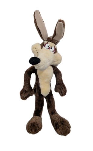 Vintage Y2K Wile E Coyote Plüschtier beweglich 20 Zoll Nanco Warner Bros Loony Tunes 2002 - Bild 1 von 6