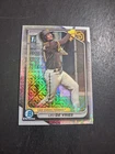2024 Bowman Chrome #BCP-179 Leo De Vries - 1st Bowman Mojo Refractor - A's