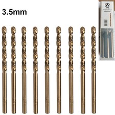 HSS Gold Cobalt Jobber Drill Bit For Stainless & Hard Steel Drills