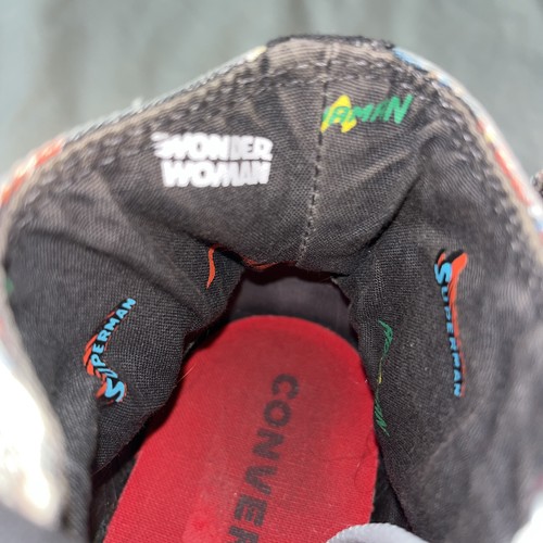 Converse x DC Comics Justice League Chuck Taylor Hi Top Uomo 6 o Donna 8 Palestra - Foto 15 di 24