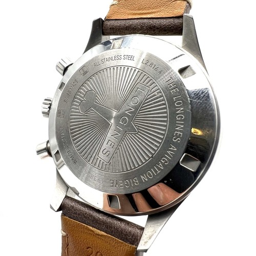 Orologio Longines Heritage Avigation Big Eye L2.816.4 FULL SET 2022 41mm - Imagen 9 de 18