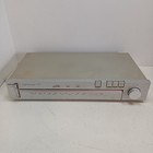 Akai AT-K110 Stereo FM/AM Tuner TESTED Vintage Silver FM Mute +SAMPLE VIDEO